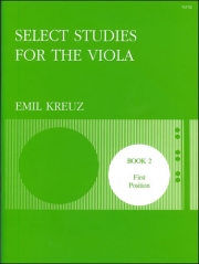 厳選された練習曲・Book.2（エミール・クロイツ）（ヴィオラ）【Select Studies. Book 2】