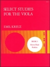 厳選された練習曲・Book.3（エミール・クロイツ）（ヴィオラ）【Select Studies. Book 3】
