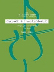 チェロ協奏曲・イ短調（カミーユ・サン＝サーンス）（チェロ+ピアノ）【Concerto in A Minor】