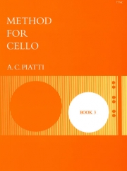チェロ教本・Book.3（アルフレード・ピアッティ）（チェロ）【Cello Method. Book 3】