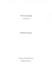 リビング・ナイト・Op.156（エリザベス・ラッチェンス）（打楽器）【The Living Night Op.156】