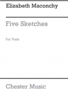 5つのスケッチ（エリザベス・マコンキー）（ヴィオラ）【Five Sketches】