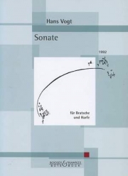 ソナタ（ハンス・フォークト）（ヴィオラ+ハープ）【Sonata】