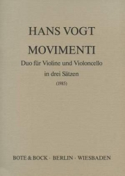 Movimenti（ハンス・フォークト）（弦楽二重奏）
