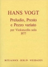 Presto e Pezzo variato（ハンス・フォークト）（チェロ）