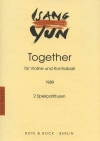 トゥギャザー（尹 伊桑）（弦楽二重奏）【Together】