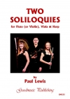 二つの独り言（ポール・ルイス）（ミックス三重奏）【Two Soliloquies】