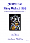 リチャード三世のためのファンファーレ（ポール・ルイス）（金管六重奏+打楽器）【Fanfare for King Richard III】