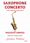 サクソフォーン協奏曲（マルコム・アーノルド）（アルトサックス+ピアノ）【Saxophone Concerto】