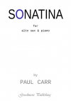 ソナチネ（ポール・カー）（アルトサックス+ピアノ）【Sonatina】