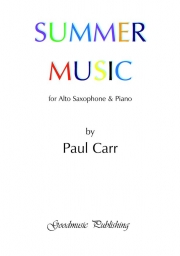 サマー・ミュージック（ポール・カー）（アルトサックス+ピアノ）【Summer Music】