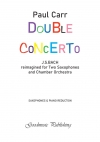 二重協奏曲　(ポール・カー) （サックス二重奏+ピアノ）【Double Concerto】