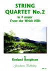弦楽四重奏曲・No.2・ヘ長調（ラトランド・ボートン）（弦楽四重奏）【String Quartet No.2 in F】