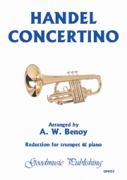コンチェルティーノ（ゲオルク・フリードリヒ・ヘンデル）（トランペット+ピアノ）【Concertino】