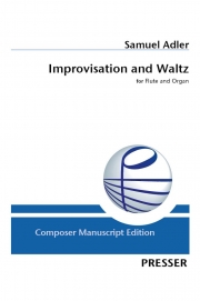 即興演奏とワルツ（サミュエル・アドラー）（フルート+オルガン）【Improvisation and Waltz】