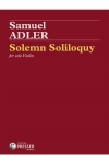 厳粛な独り言（サミュエル・アドラー）（ヴァイオリン）【Solemn Soliloquy】