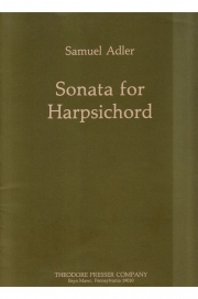 ソナタ（サミュエル・アドラー）（ハープ）【Sonata】