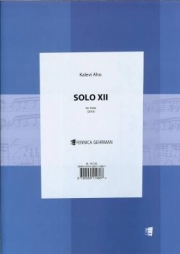 ソロ・12（カレヴィ・アホ）（ヴィオラ）【Solo XII】