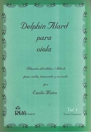 Delphin Alard para Viola, Vol.1 - Grado Elemental（デルファン・アラー）（ヴィオラ）