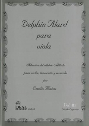Delphin Alard para Viola, Vol.3 - Grado Superior（デルファン・アラー）（ヴィオラ）
