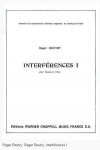 Interférences 1（ロジェ・ブトリ）（バスーン+ピアノ）