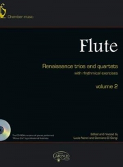 ルネサンス三重奏＆四重奏曲集・Vol.2（フルート三～四重奏）【Renaissance Trios and Quartets Vol.2】