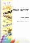 アルバム・スーベニア（パスカル・プルースト）（チェロ+ピアノ）【Album Souvenir】