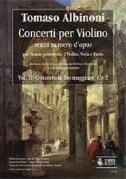 ヴァイオリン協奏曲・ハ長調（トマゾ・アルビノーニ）（ヴァイオリン+ピアノ）【Concerto in Do maggiore, Co 2】