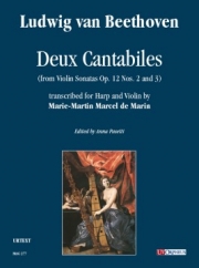 2つのカンタービレ（ベートーヴェン）（フルート+ハープ）【Deux Cantabiles】