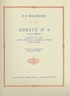 ソナタ・Op.3・No.6・イ短調（パオロ・ベネデット・ベリンツァーニ）（ヴァイオリン+ピアノ）【Sonate Op.3, No.6 in A Minor】