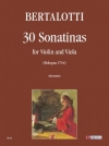 30のソナチネ（アンジェロ・ベルタロッティ）（弦楽二重奏）【30 Sonatine】