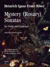 ロザリオのソナタ・Vol.1（ハインリヒ・イグナツ・フランツ・フォン・ビーバー）（ヴァイオリン+ピアノ）【Sonate del Rosario - Vol. I: Sonate I-V】