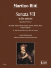 ソナタ・No.7・ニ短調（マルティーノ・ビッティ）（オーボエ+ピアノ）【Sonata VII in Re minore】