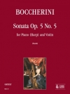 ソナタ・Op.5・No.5（ルイジ・ボッケリーニ）（ヴァイオリン+ピアノ）【Sonata Op. 5 N. 5】