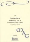 ソナタ・Op.5・No.6（ルイジ・ボッケリーニ）（ヴァイオリン+ピアノ）【Sonata Op. 5 N. 6】