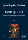 ソナタ・Op.7・No.2（ジャン＝バティスト・カルドン）（ヴァイオリン+ハープ）【Sonata Op. 7 N. 2】