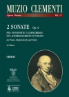 2つのソナタ・Op.6（ムツィオ・クレメンティ）（ヴァイオリン+ピアノ）【2 Sonate Op. 6】