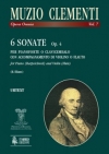 6つのソナタ・Op.4（ムツィオ・クレメンティ）（ヴァイオリン+ピアノ）【6 Sonate Op. 4】
