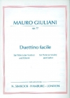 やさしいデュエット・Op.77（マウロ・ジュリアーニ）（ギター+フルート）【Duetti Facile, Op. 77】