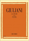 24の練習曲・Op.48（マウロ・ジュリアーニ）（ギター）【Esercizio Per La Chitarra 24 Studi Op 48】