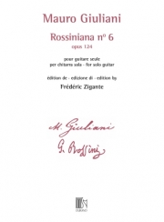 ロッシニアーナ・No.6・Op.124（マウロ・ジュリアーニ）（ギター）【Rossiniana No. 6, Op. 124】