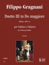デュエット・No.3・ハ長調（フィリッポ・グラニャーニ）（ギター+ヴァイオリン）【Duetto III in Do maggiore】