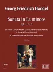 ソナタ・イ短調・Op.1・No.4（ゲオルク・フリードリヒ・ヘンデル）（ギター+フルート）【Sonata in La minore Op. 1 N. 4】