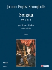 ソナタ・Op.1・No.1（ジャン＝バティスト・クルムフォルツ）（ヴァイオリン+ハープ）【Sonata Op. 1 N. 1】