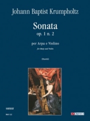 ソナタ・Op.1・No.2（ジャン＝バティスト・クルムフォルツ）（ヴァイオリン+ハープ）【Sonata Op. 1 N. 2】