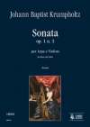 ソナタ・Op.1・No.3（ジャン＝バティスト・クルムフォルツ）（ヴァイオリン+ハープ）【Sonata Op. 1 N. 3】