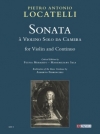 室内ソナタ（ピエトロ・ロカテッリ）（ヴァイオリン+ピアノ）【Sonata à Violino Solo da Camera】