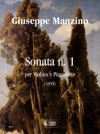ソナタ・No.1（ジュゼッペ・マンツィーノ）（ヴァイオリン+ピアノ）【Sonata N. 1】