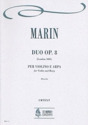 デュオ・Op.8（マリー＝マルタン・マリン）（ヴァイオリン+ハープ）【Duo Op. 8】