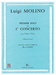 協奏曲・No.1（ルイジ・モリーノ）（ヴァイオリン+ピアノ）【Concerto n°1】
